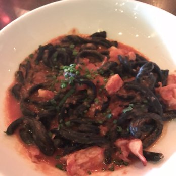 Formento's - Squid ink lobster pasta - Italian Near Me - Chicago, Illinois Formento's - Squid ink lobster pasta - Italian Near Me - Chicago, Illinois