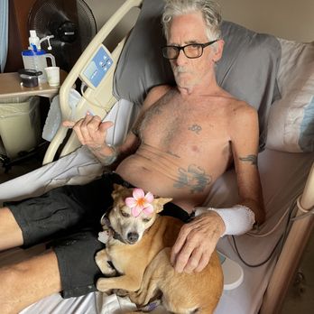 Goodyear Auto Service - My husband and dog "Dofi" from last November thanking that wonderful woman and all workers there at Goodyear!! - Tires Near Me - Kahului, Hawaii