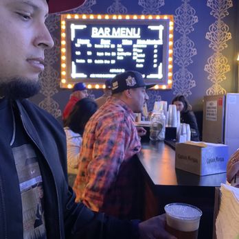 Orpheum Theatre - Grabbing our drinks :) - Music Venues Near Me - Los Angeles, California