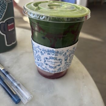Wild Strawberry Cafe - Strawberry Matcha - Breakfast & Brunch Near Me - Laguna Beach, California