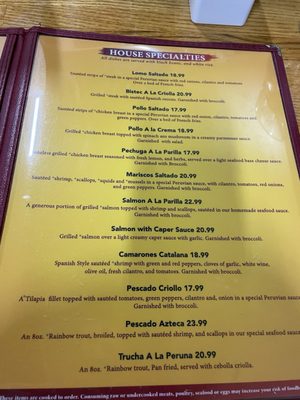 Menu photo 2 La Viña Mexican Grill Gaithersburg, MD Menu photo 2 La Viña Mexican Grill Gaithersburg, MD