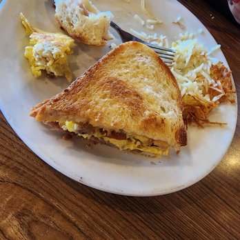 Denny's - Only plate that was served hot.. SALTY but hot - American Near Me - Riverside, California Denny's - Only plate that was served hot.. SALTY but hot - American Near Me - Riverside, California