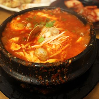 Daesung Korean Noodle - Haemul Soondubu (seafood soft tofu stew) - Korean Near Me - Flushing, New York