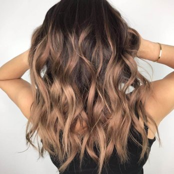 DV Hair Studio - Love the hints of rose gold! - Hair Salons Near Me - Flushing, New York