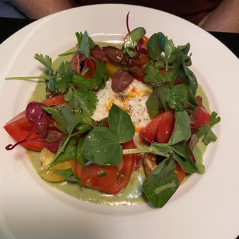 Sky Creek Kitchen and Bar - Burrata Salad: yes! - Bars Near Me - Southlake, Texas
