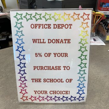 Officemax - Office Max/Depot will donate 5%! NICEEEE! - Office Equipment Near Me - Anchorage, Alaska Officemax - Office Max/Depot will donate 5%! NICEEEE! - Office Equipment Near Me - Anchorage, Alaska