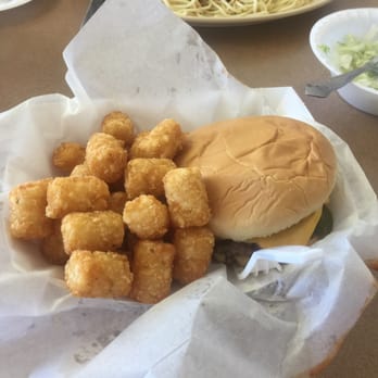 TGK Drive-In - Double Cheesebuger and super Tots! - American Near Me - Burlington, North Carolina TGK Drive-In - Double Cheesebuger and super Tots! - American Near Me - Burlington, North Carolina