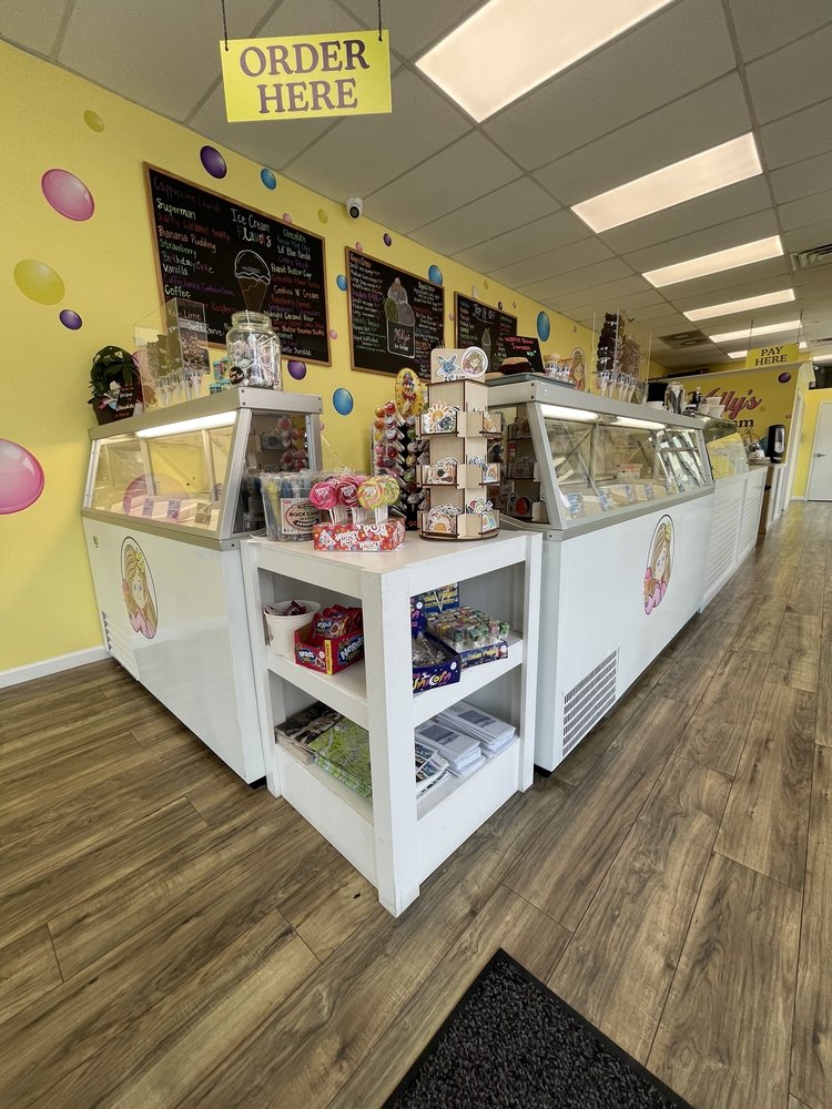 Milly's Ice Cream Shop Logo