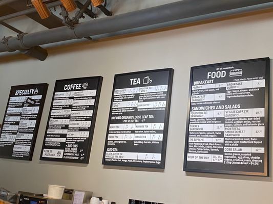 Menu photo 1 Coasters Coffee New Westminster, BC Menu photo 1 Coasters Coffee New Westminster, BC