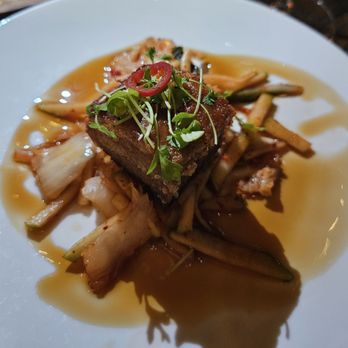 The Raymond 1886 - Confit Pork Belly - New American Near Me - Pasadena, California