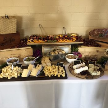 The Cheese Block - The display provided at my parent's anniversary party - Caterers Near Me - Costa Mesa, California
