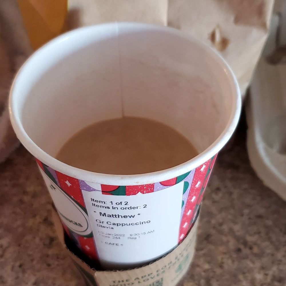 Grand cappuccino. Grand cappuccino.