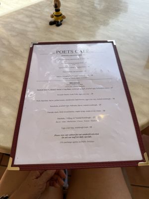 Menu photo 1 Poets Cafe Montville, QLD Menu photo 1 Poets Cafe Montville, QLD