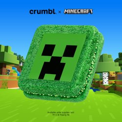 Crumbl - Canton - 8/31/26 - 9/5/26: Minecraft Creeper Key Lime Sandwich
