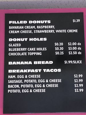 Menu photo 4 Crown Donut Austin, TX