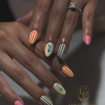 Palm Garden Nails & Spa - Builder Gel with design - Waxing Near Me - Chandler, Arizona Palm Garden Nails & Spa - Builder Gel with design - Waxing Near Me - Chandler, Arizona