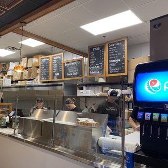 Bo Diddley's - Friendly staff with menu above, you order on the left. - Sandwiches Near Me - Eden Prairie, Minnesota