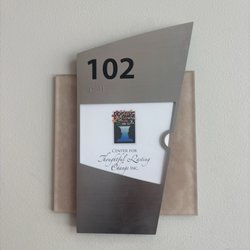 Center For Thoughtful Lasting Change - Front office and office door of CTLC.