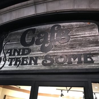 Cafe And Then Some - a wooden sign - American Near Me - Greenville, South Carolina Cafe And Then Some - a wooden sign - American Near Me - Greenville, South Carolina