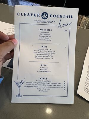 Menu photo 3 Cleaver & Cocktail St. Louis, MO Menu photo 3 Cleaver & Cocktail St. Louis, MO