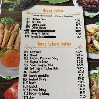 Hapag Filipino Cuisine - Menu - Filipino Near Me - Yonkers, New York Hapag Filipino Cuisine - Menu - Filipino Near Me - Yonkers, New York