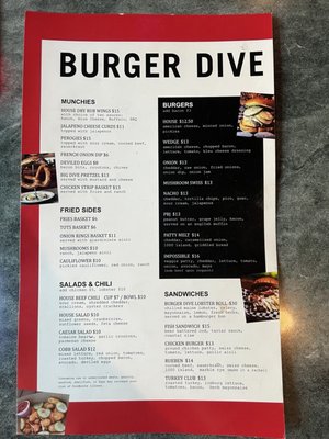 Menu photo 2 Burger Dive Saint Paul, MN