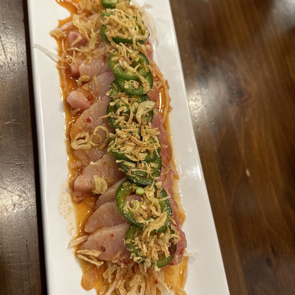 Nana Sushi Thai - Jalapeño Hamachi - Sushi Bars Near Me - Evergreen, Colorado