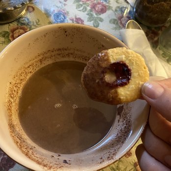 The Old Chocolate House - Cookie that came with it! - Tea Rooms Near Me - Bruges, VWV