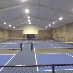 Savannah Pickleball Academy - Our 4 indoor front courts are the setting for most of our leagues and events.