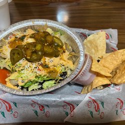 Adobos Mexican Grill - Burrito bowl w/ fajita vegetables