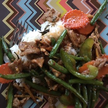 Chada Thai - Spicy beans and beef with side of rice - Thai Near Me - Blaine, Washington