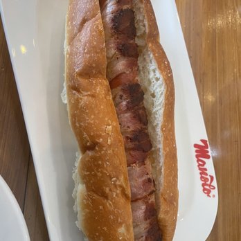 Manolo - Bacon wrapped hot dog - Coffee & Tea Near Me - Miami Beach, Florida Manolo - Bacon wrapped hot dog - Coffee & Tea Near Me - Miami Beach, Florida