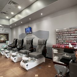 H&T Nails and Spa - Inside of our salon