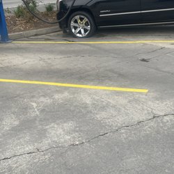 Tidal Wave Auto Spa - Flat tire!!!