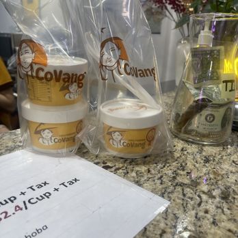 Covang Tofu Pudding - really good - Desserts Near Me - Houston, Texas