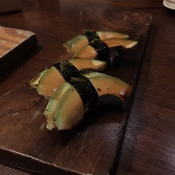 Uchiko Austin - Avocado nigiri - Sushi Bars Near Me - Austin, Texas Uchiko Austin - Avocado nigiri - Sushi Bars Near Me - Austin, Texas