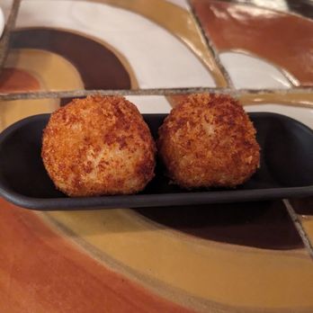 Madrina Bar y Tapas - Iberico ham croquetas...these were so gooey and comforting! Def get these! - Tapas Bars Near Me - Toronto, Ontario