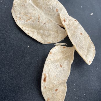 Chipotle Mexican Grill - shitty ass tortillas from chipotle that they had to split and break in half for no good reason. this happens every time - Mexican Near Me - Kingston, New York