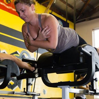 CrossFit Straight Cheetah - GHD Back extensions. - Interval Training Gyms Near Me - O'Fallon, Illinois