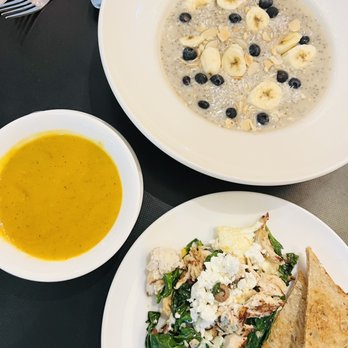 Sleepy Bee Cafe - Oakley - Ginger Sweet Potato Soup! The Greek Omelette! Vanilla Almond Oats! - Breakfast & Brunch Near Me - Cincinnati, Ohio Sleepy Bee Cafe - Oakley - Ginger Sweet Potato Soup! The Greek Omelette! Vanilla Almond Oats! - Breakfast & Brunch Near Me - Cincinnati, Ohio