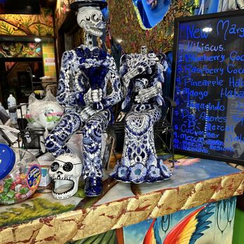 Fiesta Cancún Mexican Restaurant - When you first walk into the altamonte springs restaurant, you see the day of the dead dolls. - Mexican Near Me - Altamonte Springs, Florida