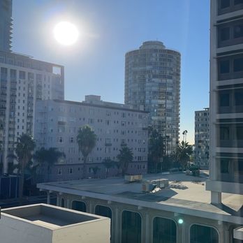Courtyard by Marriott Long Beach Downtown - View from my room - Hotels Near Me - Long Beach, California