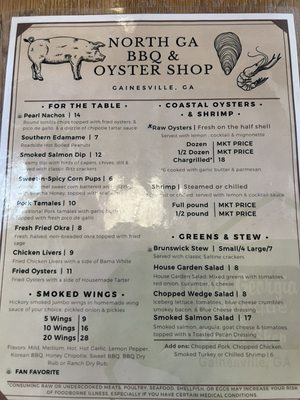 Menu photo 4 North Georgia Bbq Gainesville, GA