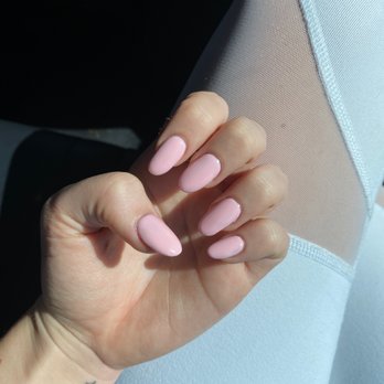 Amazing Nails & Spa - Acrylic nail fill with gel - Nail Salons Near Me - Los Angeles, California