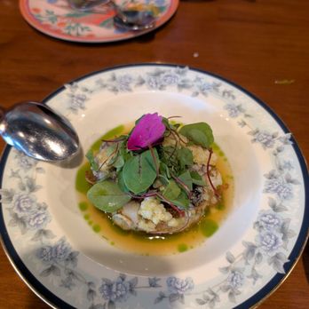 Gado Gado - Bay scallop crudo - Indonesian Near Me - Portland, Oregon Gado Gado - Bay scallop crudo - Indonesian Near Me - Portland, Oregon