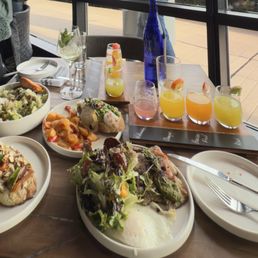 Avocado Toast Ricotta Toast Steak & Egg CHARRED CAESAR SALAD Avocado Toast Ricotta Toast Steak & Egg CHARRED CAESAR SALAD