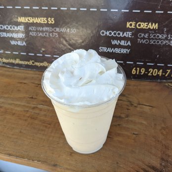 Molten - Vanilla Milkshake - Waffles Near Me Molten - Vanilla Milkshake - Waffles Near Me