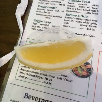 Lemon Leaf Cafe - The nice lemons Thry give for your tea - Breakfast & Brunch Near Me - Largo, Florida