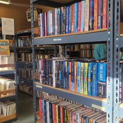 The Book Cellar - The Hardcover - Mystery section!