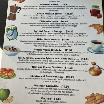 Rutabegorz - Breakfast menu. - Wraps Near Me - Orange, California Rutabegorz - Breakfast menu. - Wraps Near Me - Orange, California